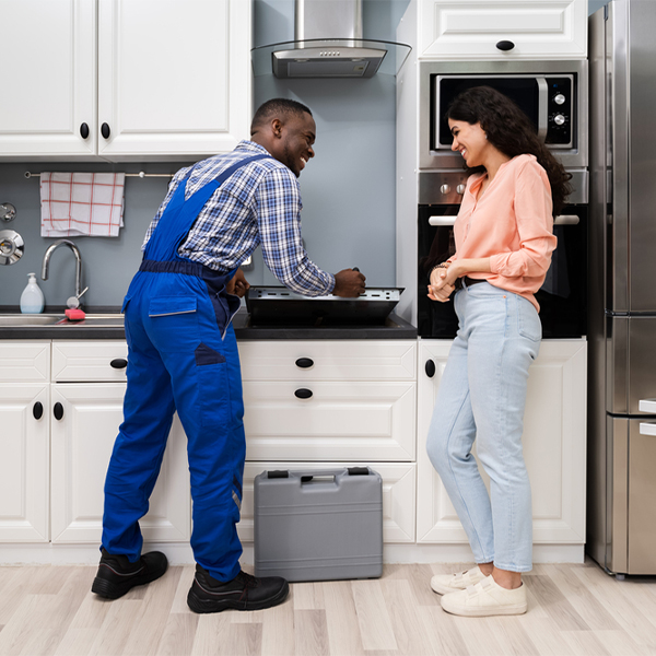 how long does it typically take to complete cooktop repair services in Rumsey CA